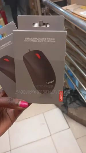 Lenovo M220l Silent Wired Mouse.