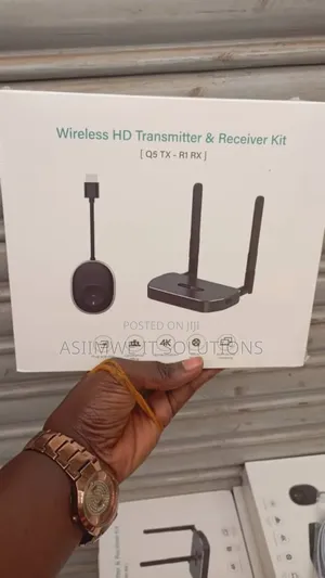 Wireless Hd Transmitter Receiver Kit (Model Q5 Tx - R1 Rx).