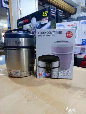 Double Wall Stainless Steel Food Container.