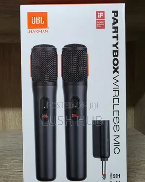 Brand New JBL Partybox Mics