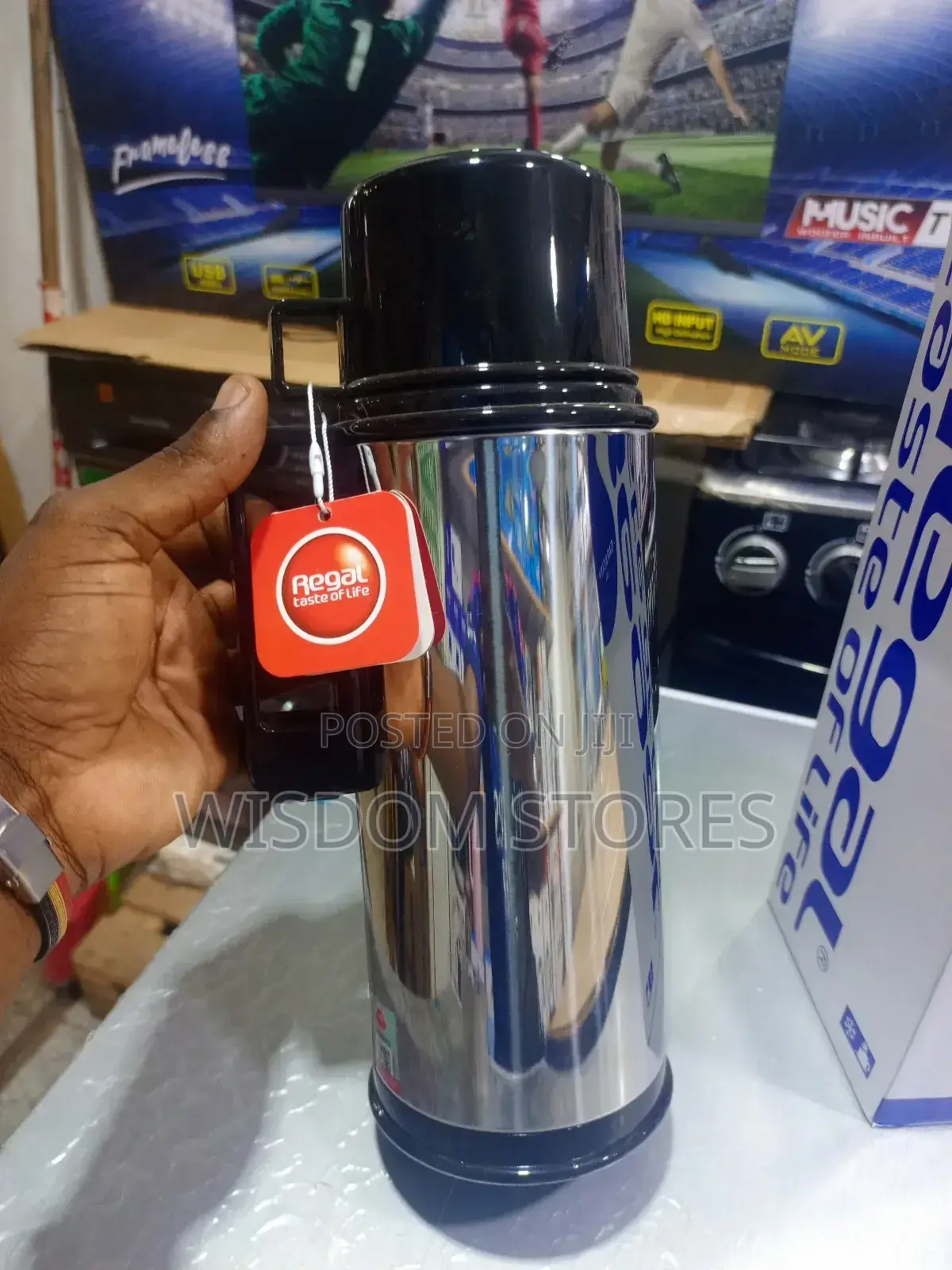 Regal Vacuum Flask 1l