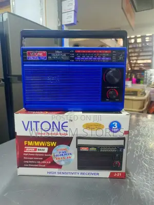 Vitone J-21 Color Plus 3 Band Portable Radio.