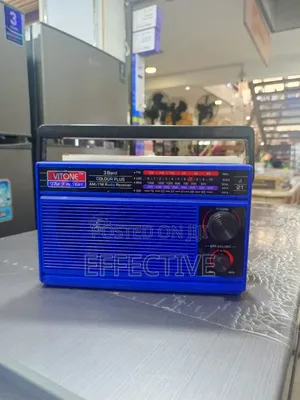 Vitone "The Fm Star" Colour Plus 3 Band Am/Fm Radio Receiver.