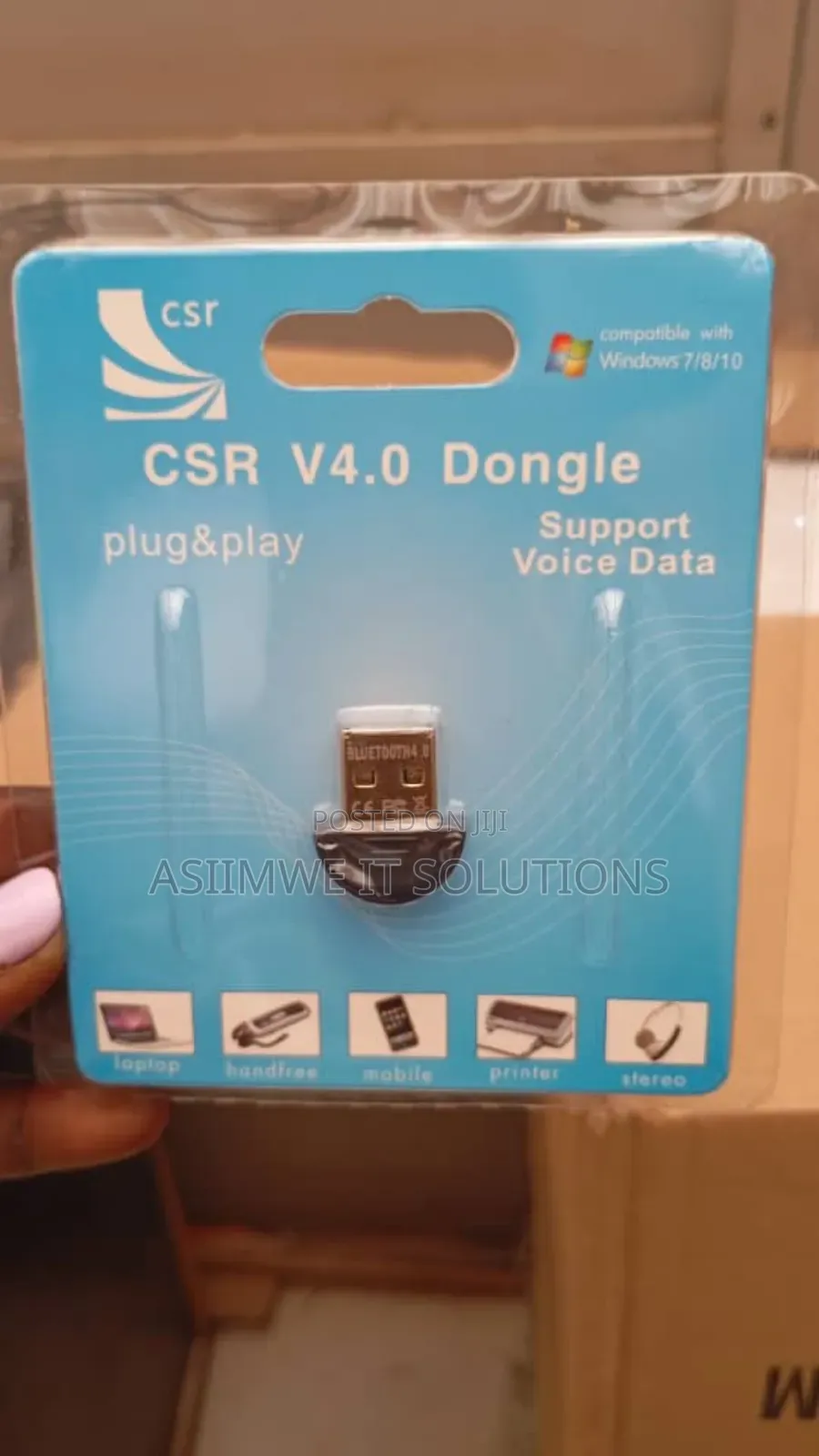 CSR V4.0 Dongle, a Mini Usb Bluetooth Adapter.
