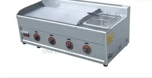 Durable and High Quality Commercial Gas Griddle With Fryer.