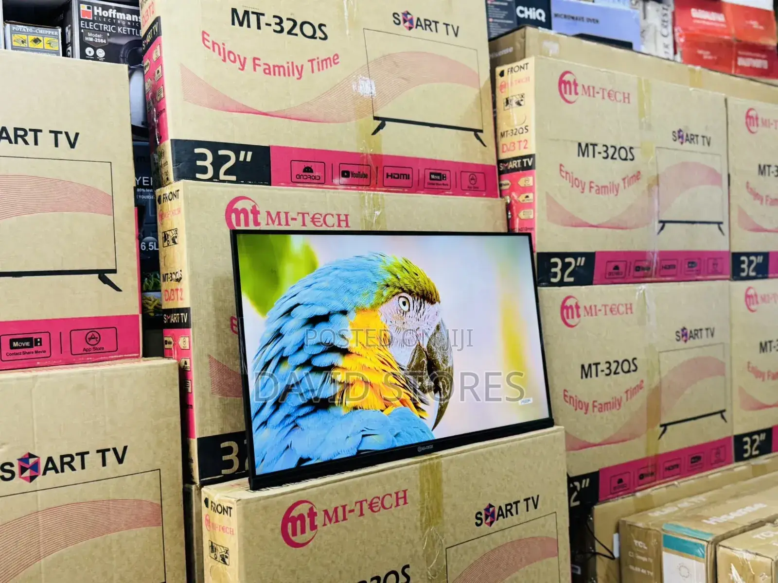Mi-Tech 32inch Smart Frameless Tv (Brand New)