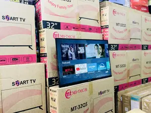 Mi-Tech 32inch Smart Frameless Tv (Brand New)