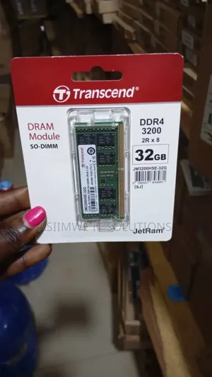 Transcend Jetram 32gb Ddr4 So-Dimm Memory Module.