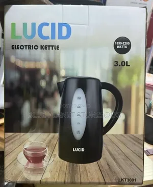 Lucid 3.0litre Electric Kettles/Percolators \\ 1850 - 2200w \\ Lkt3001