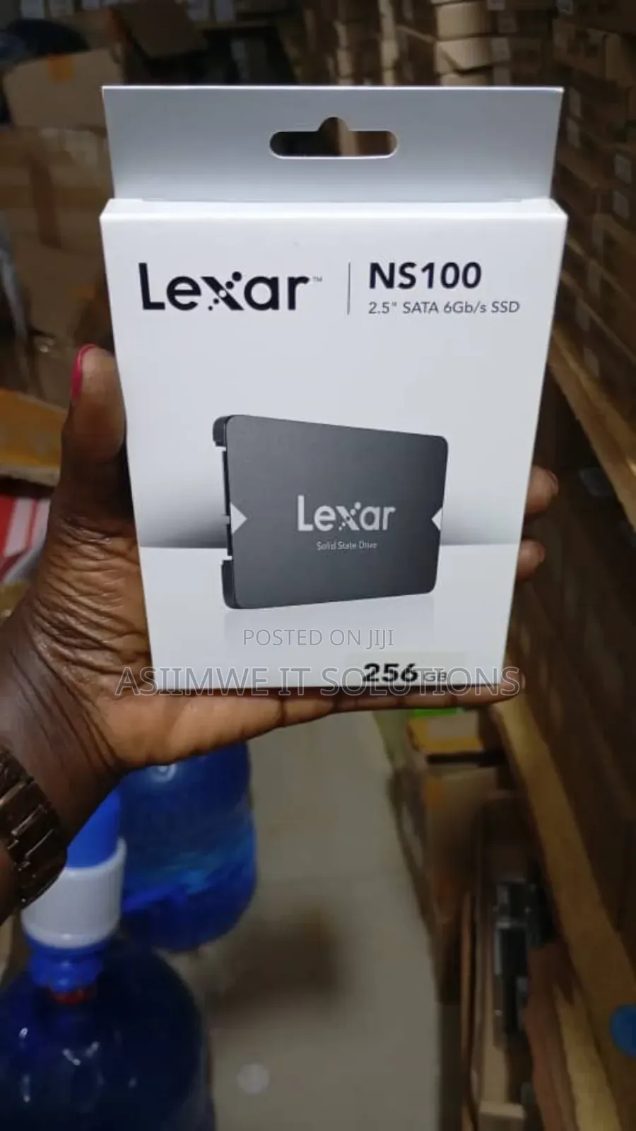 Lexar Ns100 256gb 2.5" Sata 6gb/S SSD (Solid State Drive).