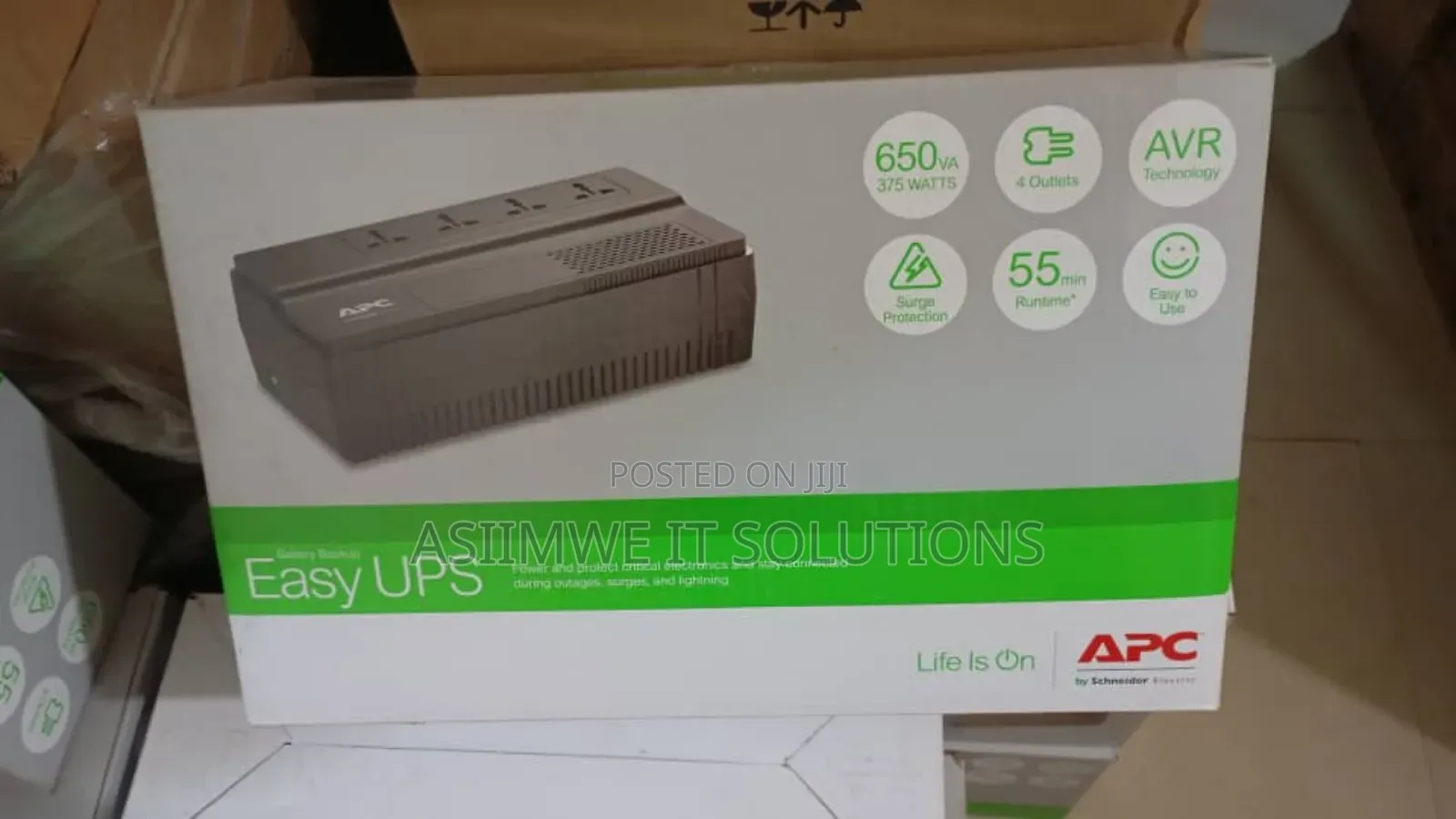 Apc Easy Ups 650va (Uninterruptible Power Supply).