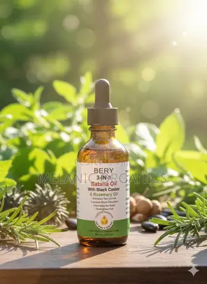 Batana Oil With Castor Oil and Rosemary