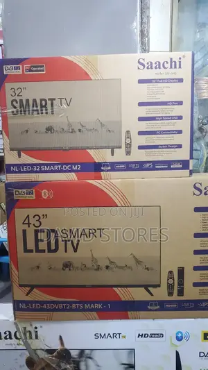 Saachi 32inch Smart Tv With Free to Air Decoder