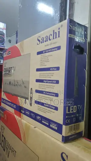 Saachi 32inch Smart Tv With Free to Air Decoder