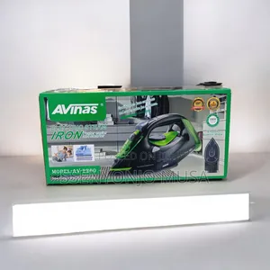 Avinas Electric Steam Iron 3000w – Fast Heating, Smooth Bottom Plate