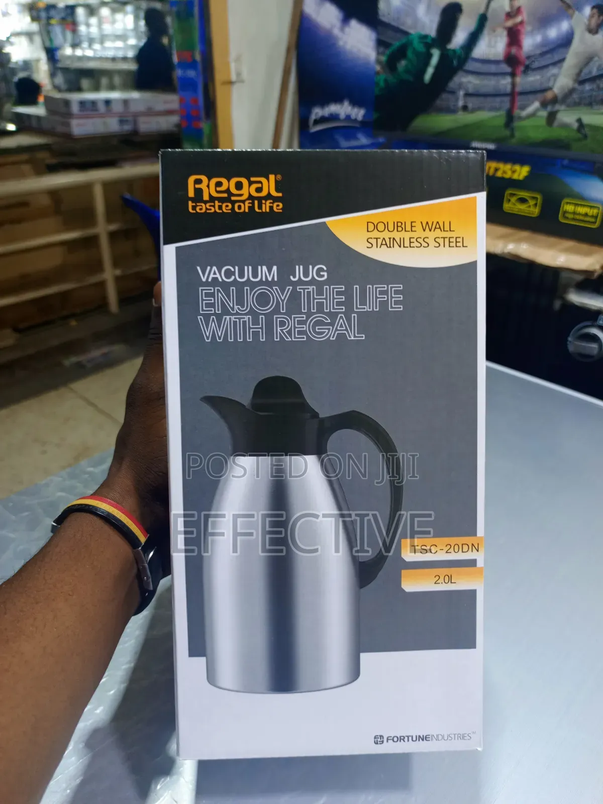 2l Regal Stainless Steel Vacuum Jug.