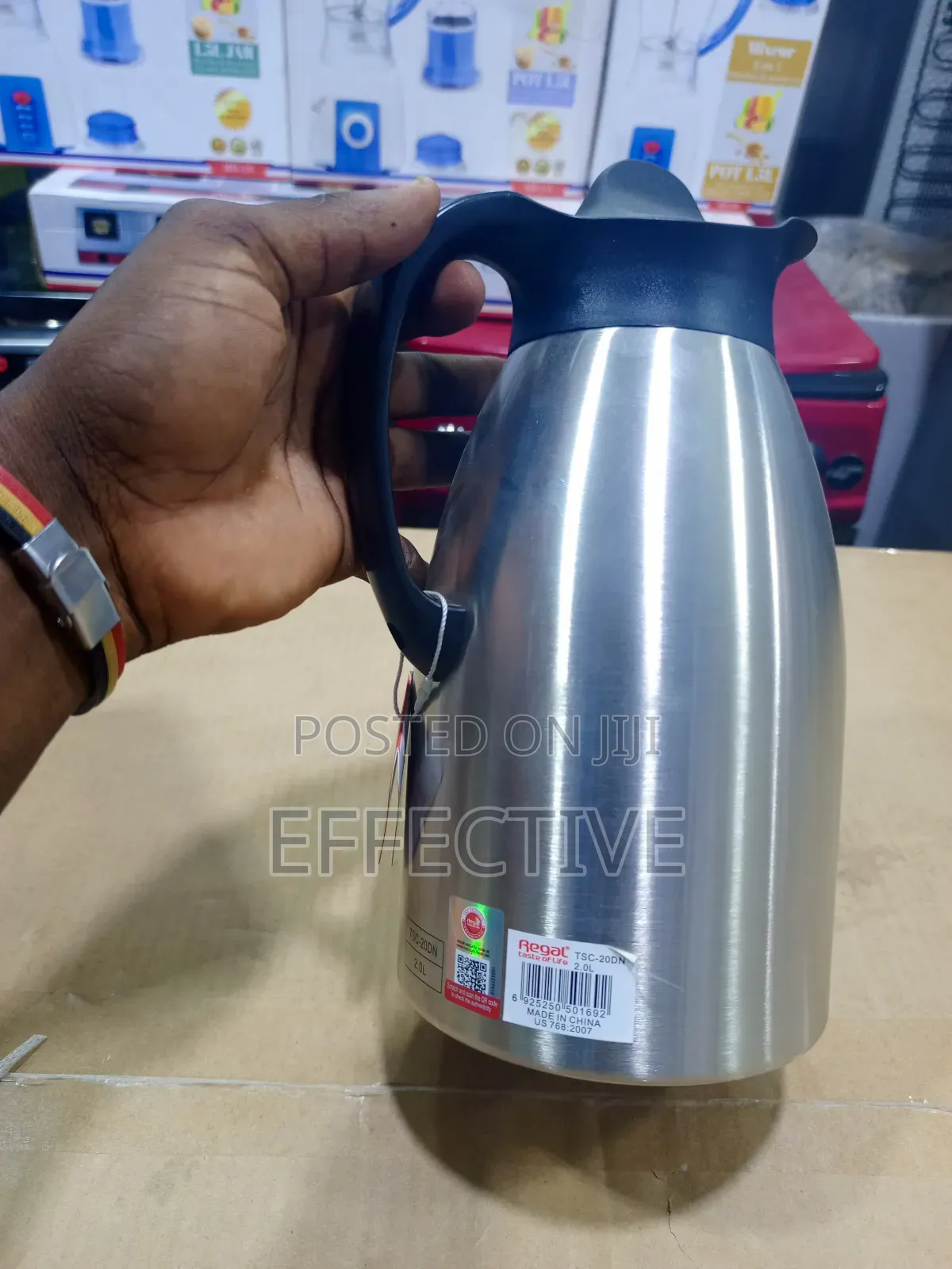 2l Regal Stainless Steel Vacuum Jug.
