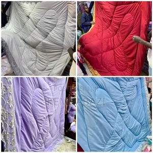 6pieces Plain Duvets (5*6, 6*6 and King Size)