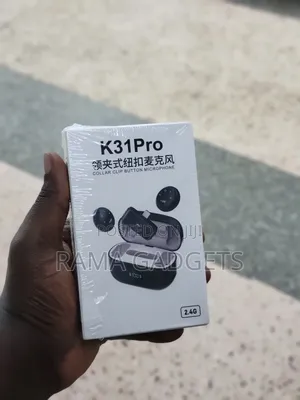  Pro Collar Clip Button Microphone