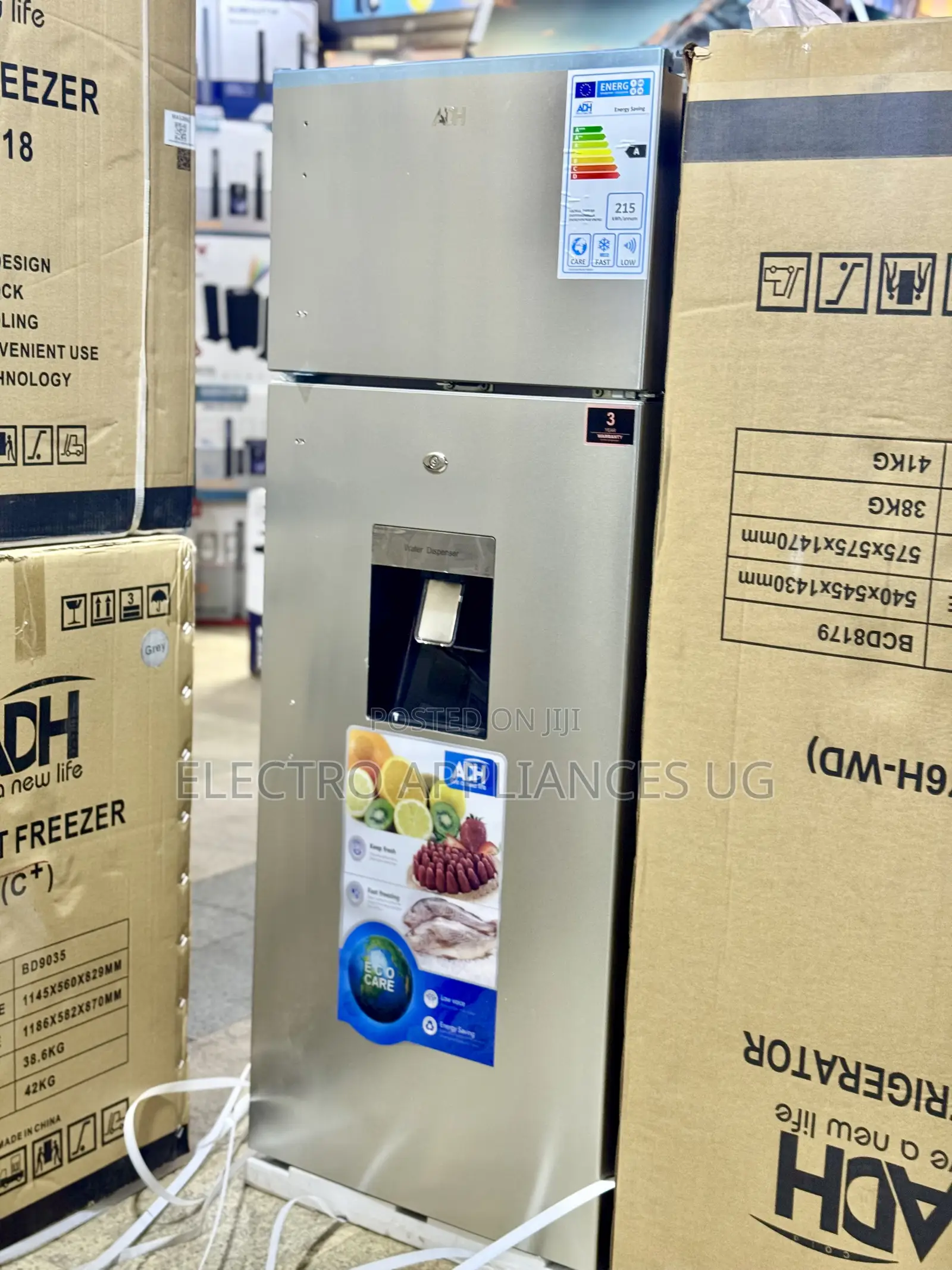 Adh 276 Litres Refrigerator With a Dispenser