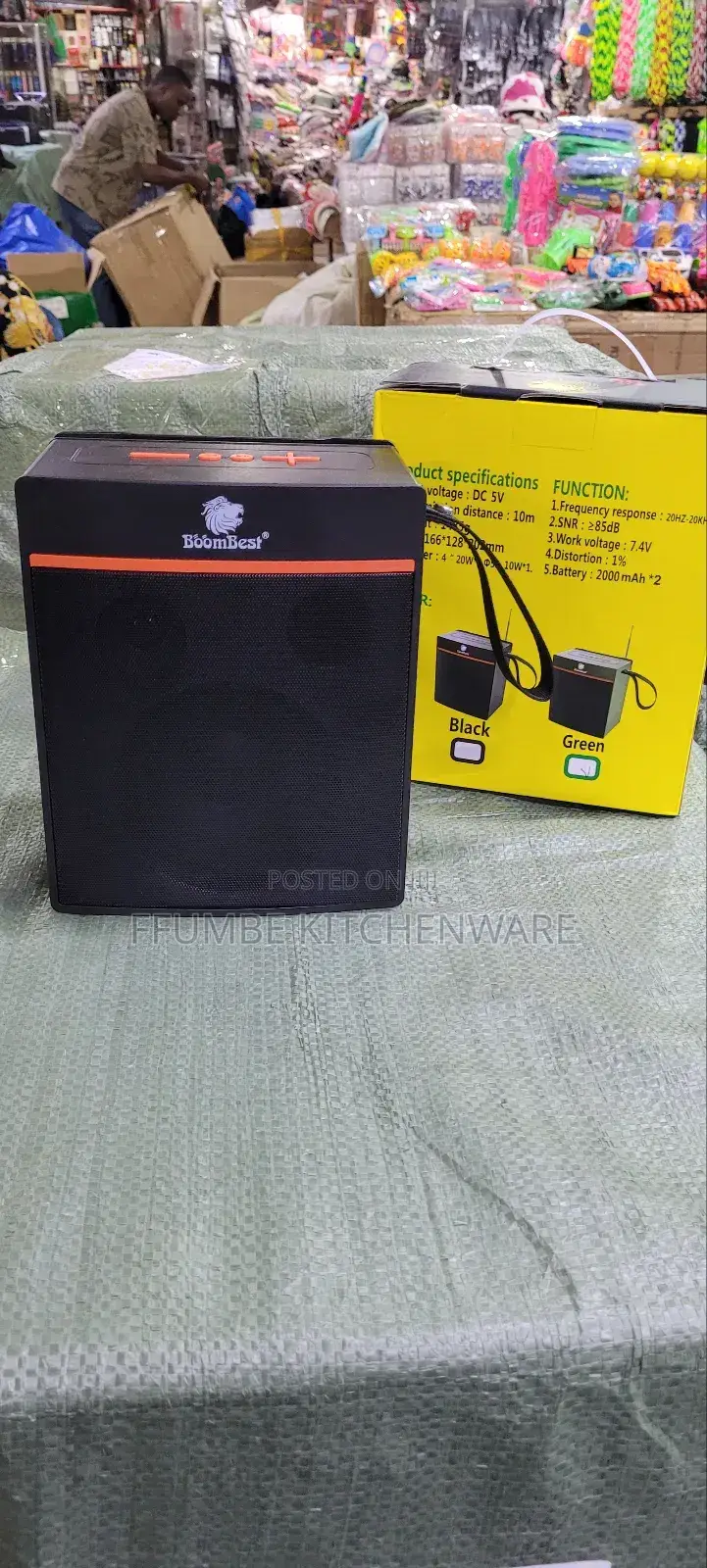 Wireless Bluetooth Speaker Boombest