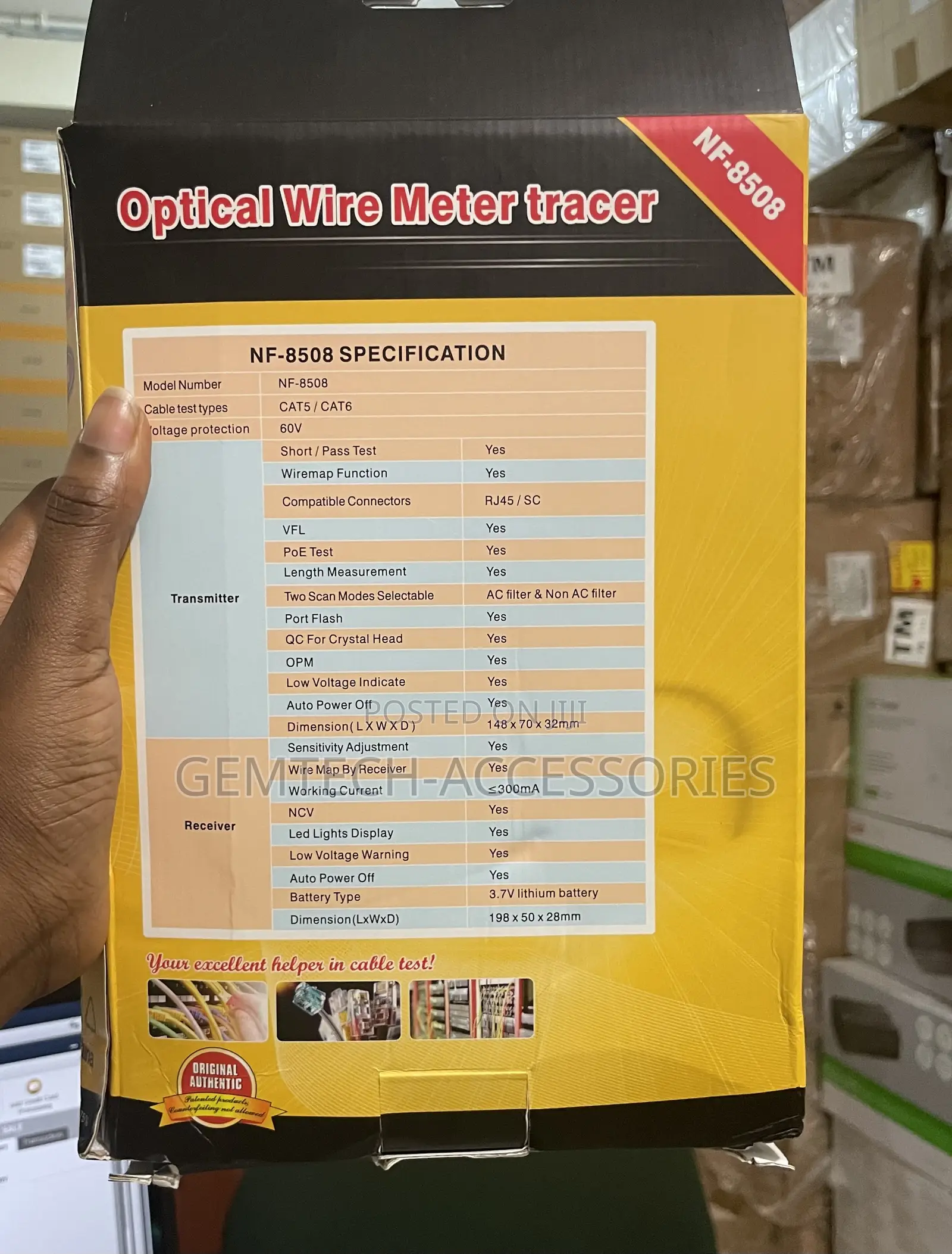 Optical Wire Tracer