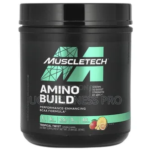 Muscletech, Amino Build, Tropical Twist, 21.64 Oz (614 G)