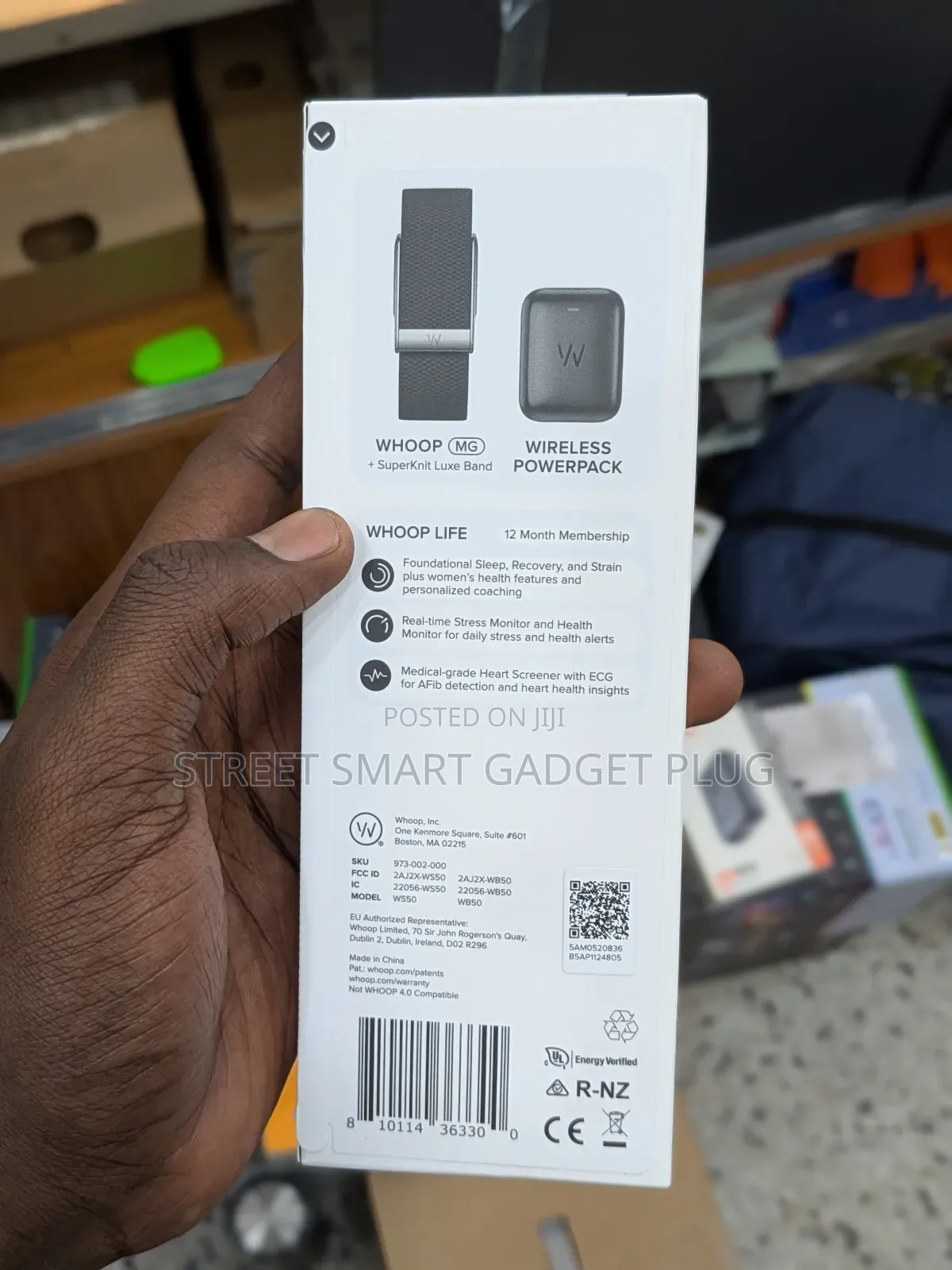 Whoop Mg Sensor (Life Edition) Fitness Band