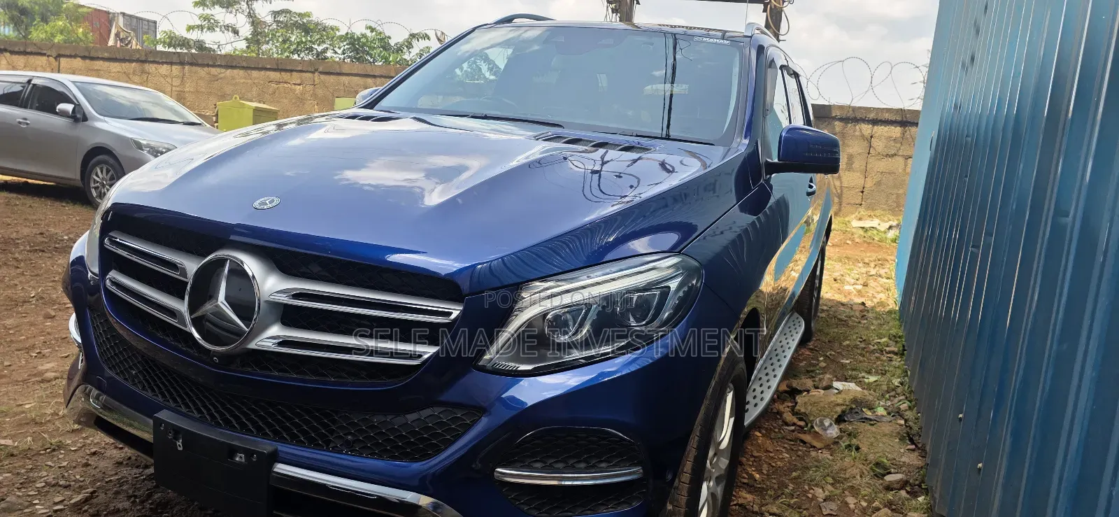 Mercedes-Benz GLE-Class 2018 Blue