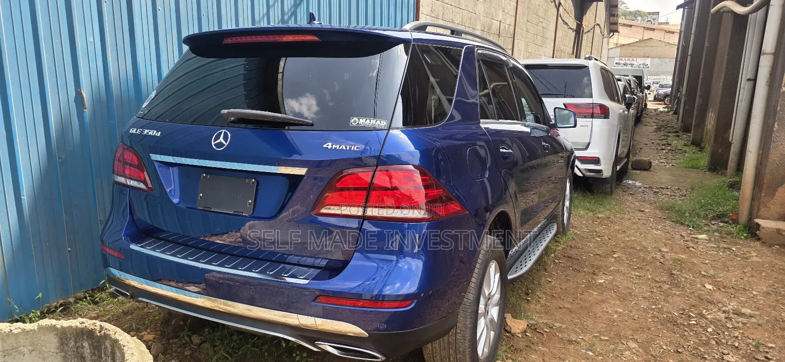 Mercedes-Benz GLE-Class 2018 Blue