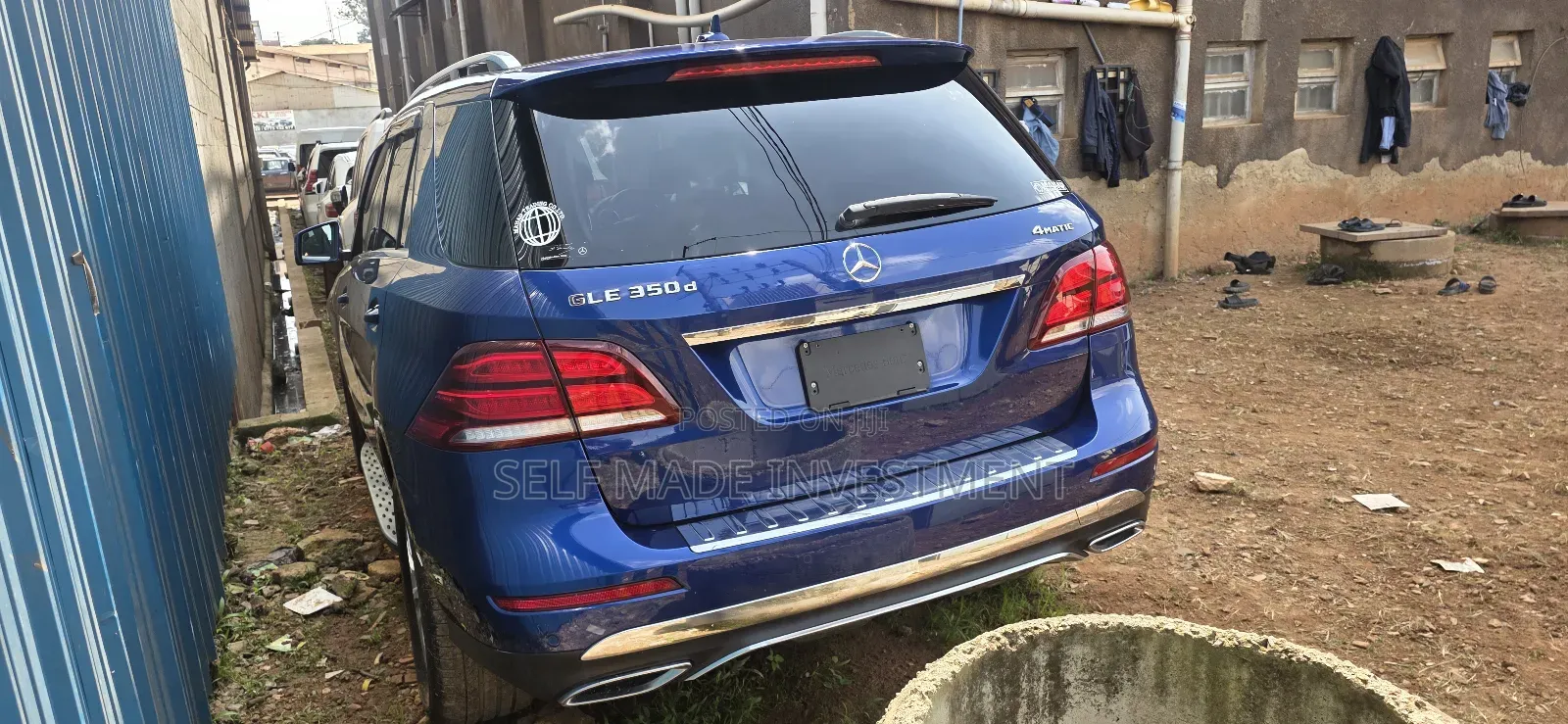 Mercedes-Benz GLE-Class 2018 Blue