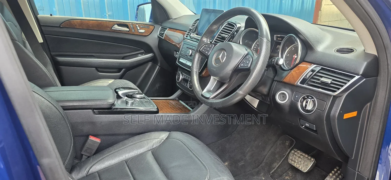 Mercedes-Benz GLE-Class 2018 Blue