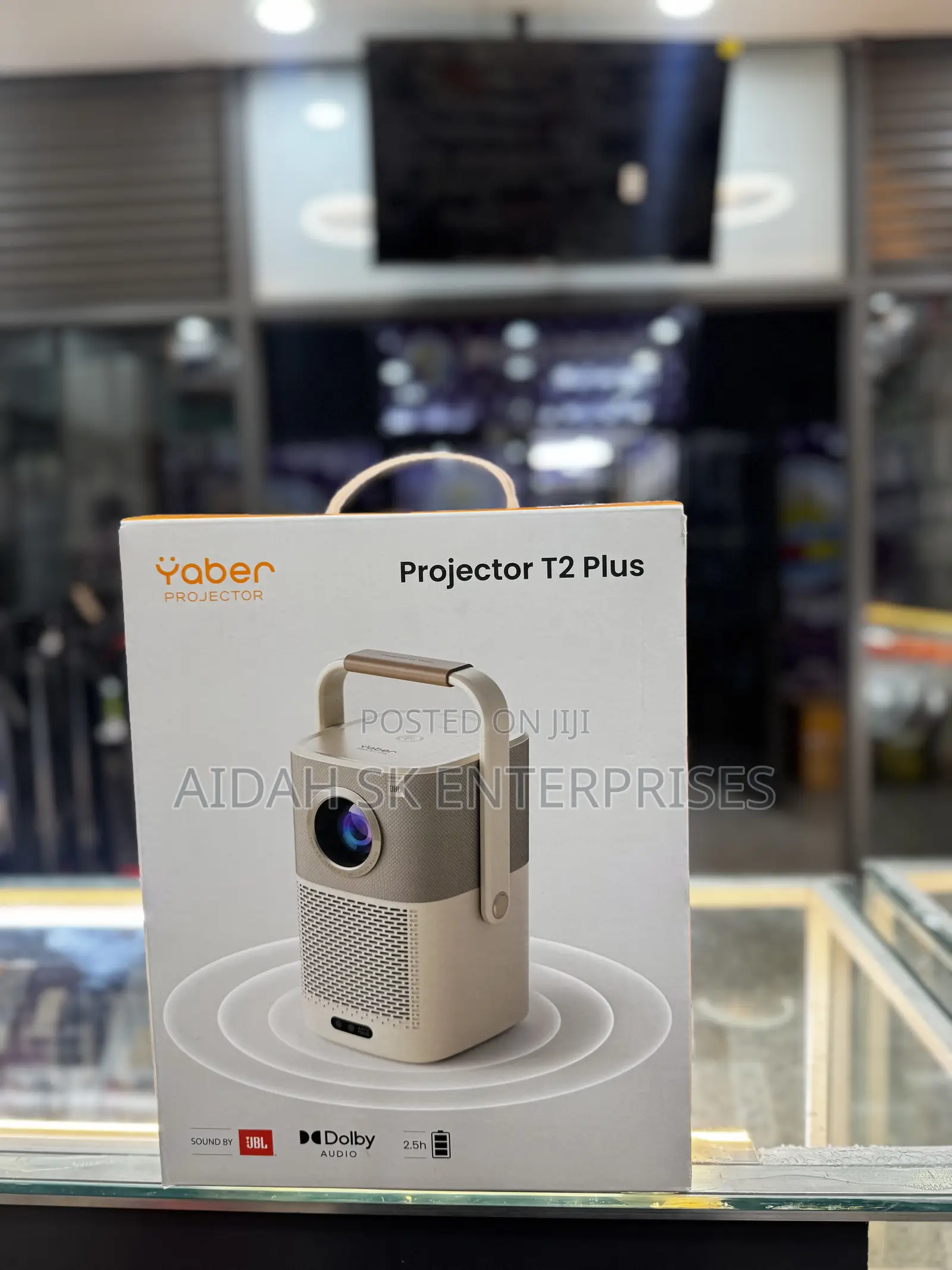 Yaber T2 Outdoor Projector With Wifi 6 and Bluetooth Projector