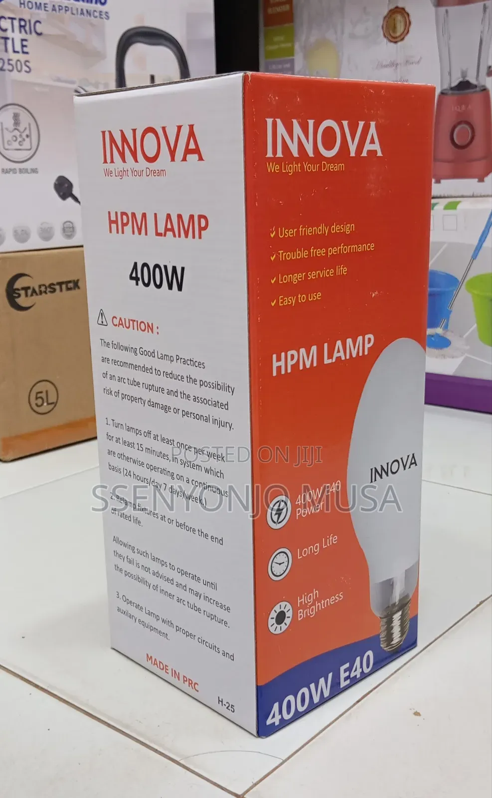 Innova 400w HPM Bulb – High-Performance Industrial Lighting