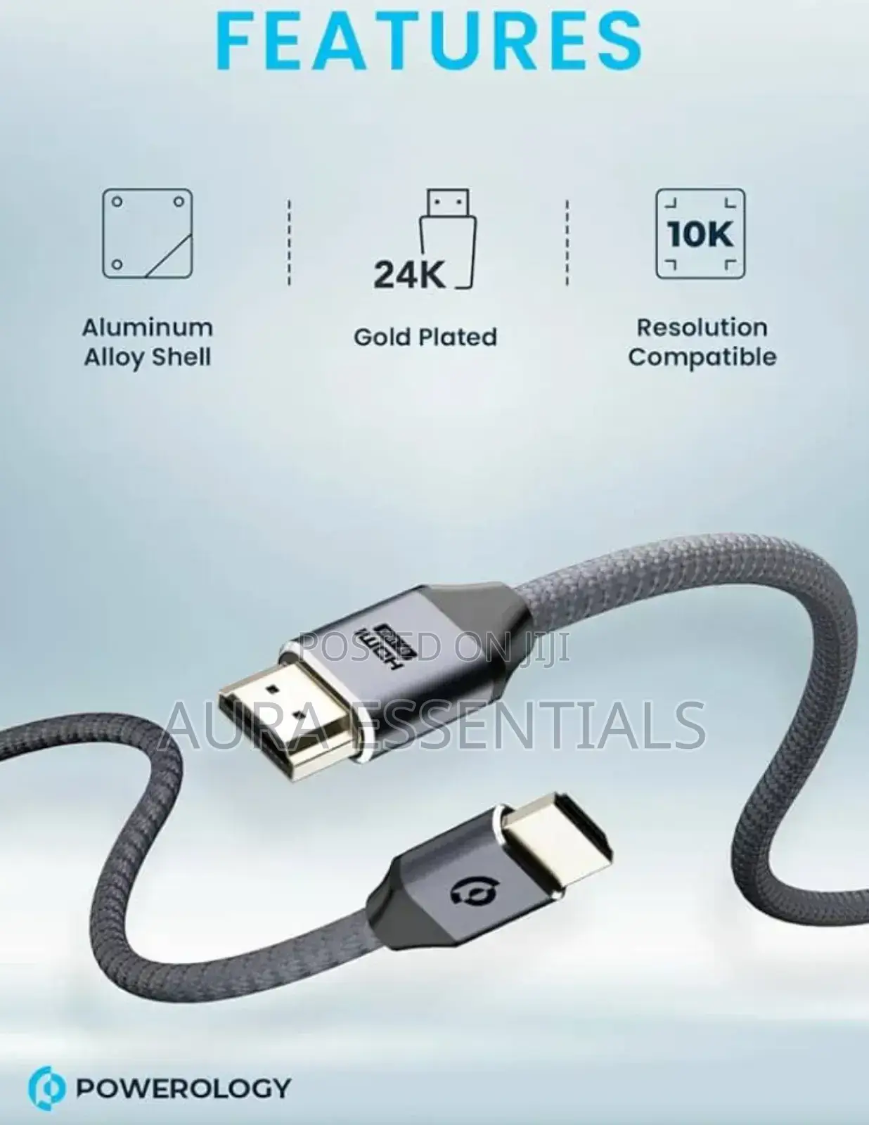 Hdmi to Hdmi Braided Cable,3metres