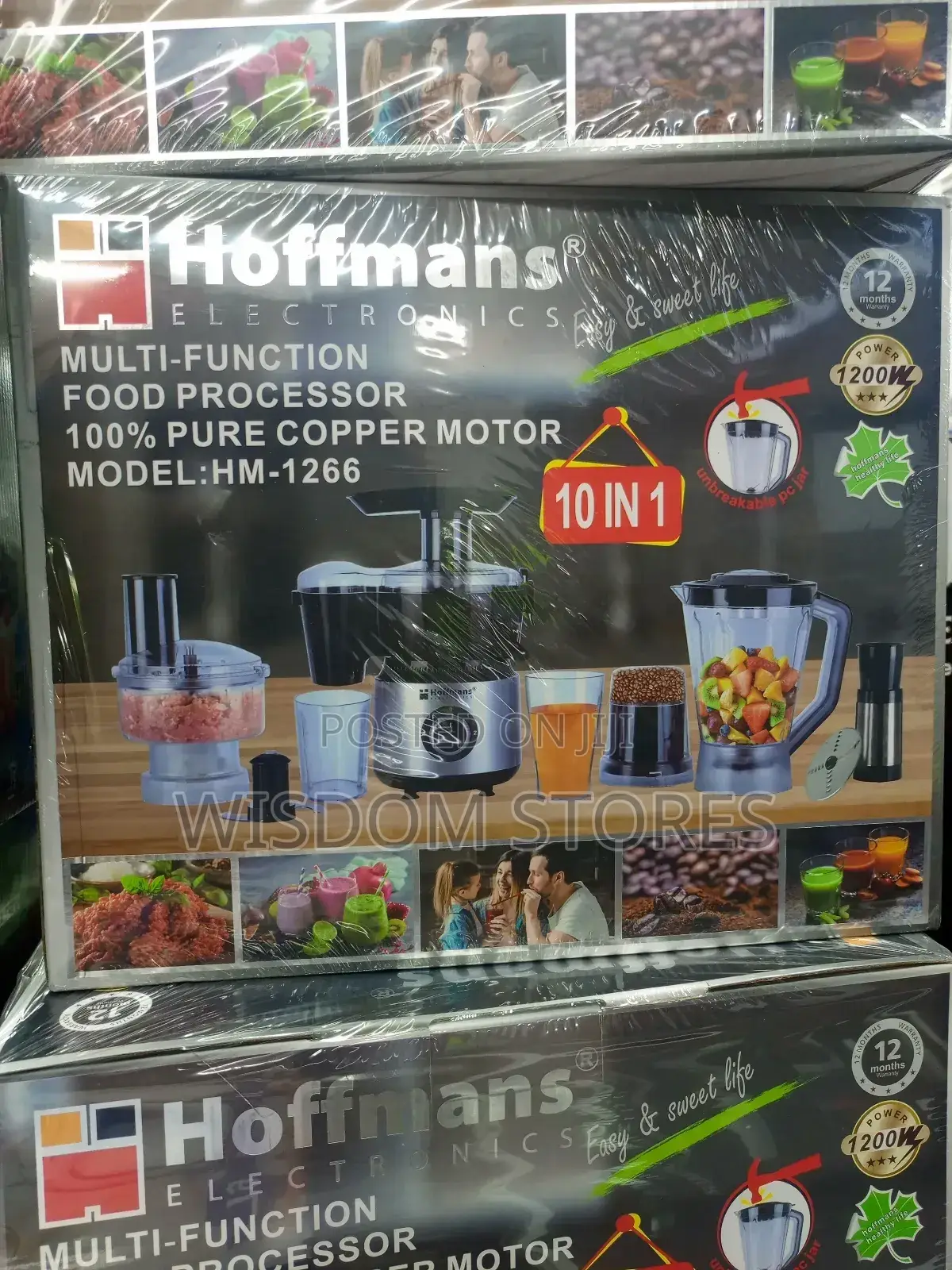 10-in-1 Multi-Function Food Processor