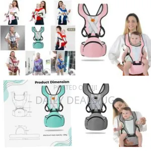 Hands Free Baby Carrier Newborn to Toddler With Hip Seat Multiple