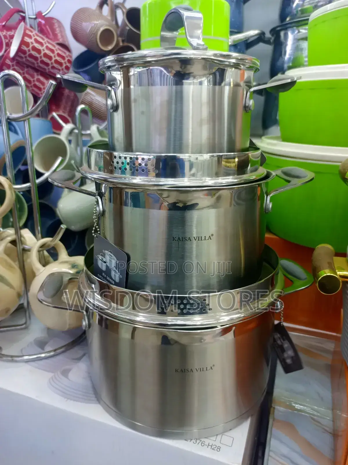 Kaisa Villa Stainless Steel Casserole Pots