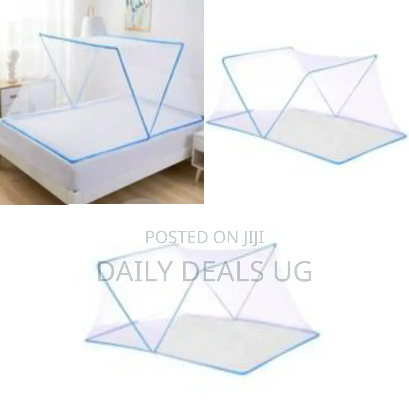 Foldable Baby Mosquito Net - Blue