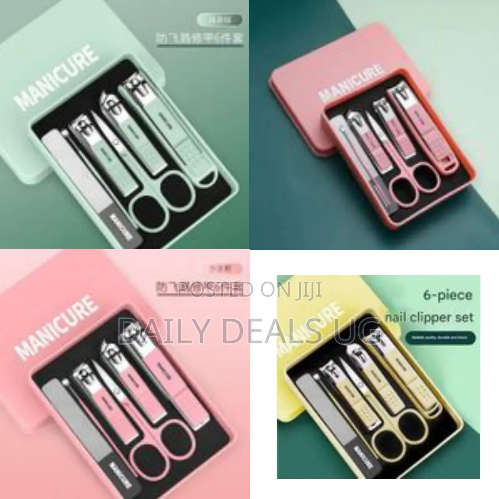 High-Grade Stainless Steel Manicure Pedicure Kit Nail Grooming Set