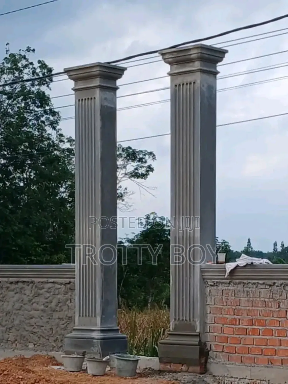 The Squared Molded Pillars