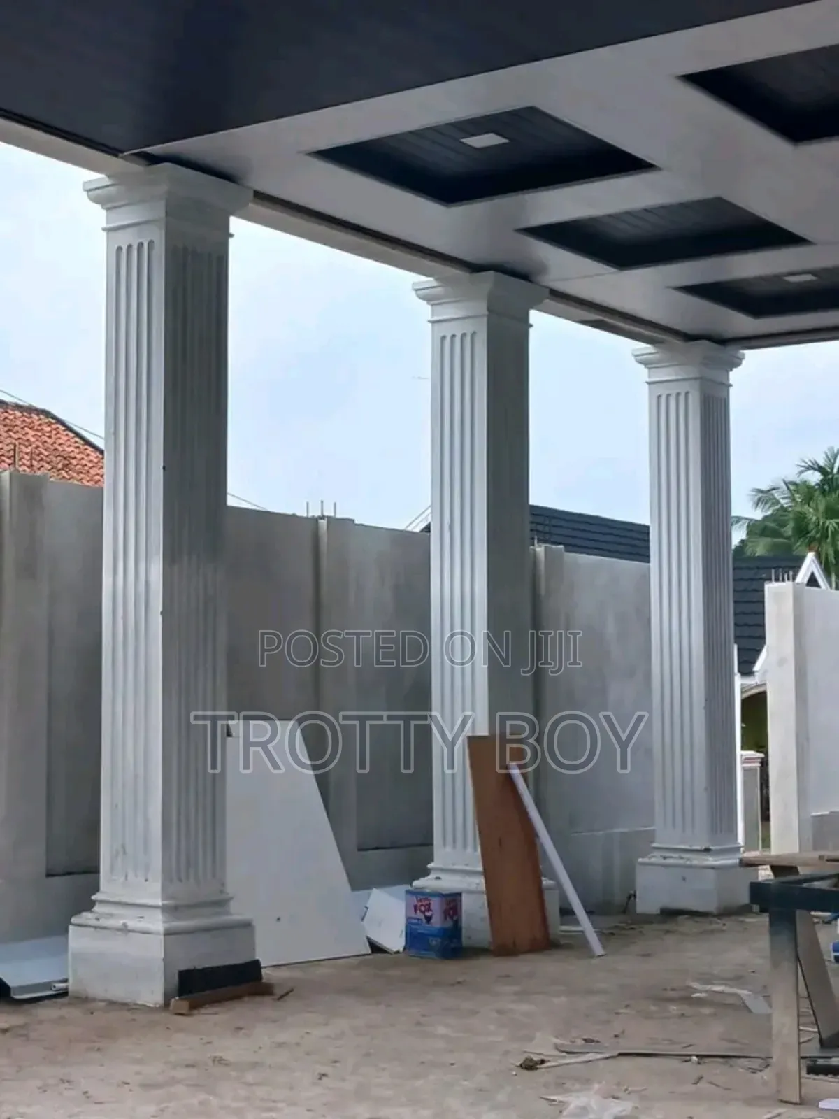 The Squared Molded Pillars