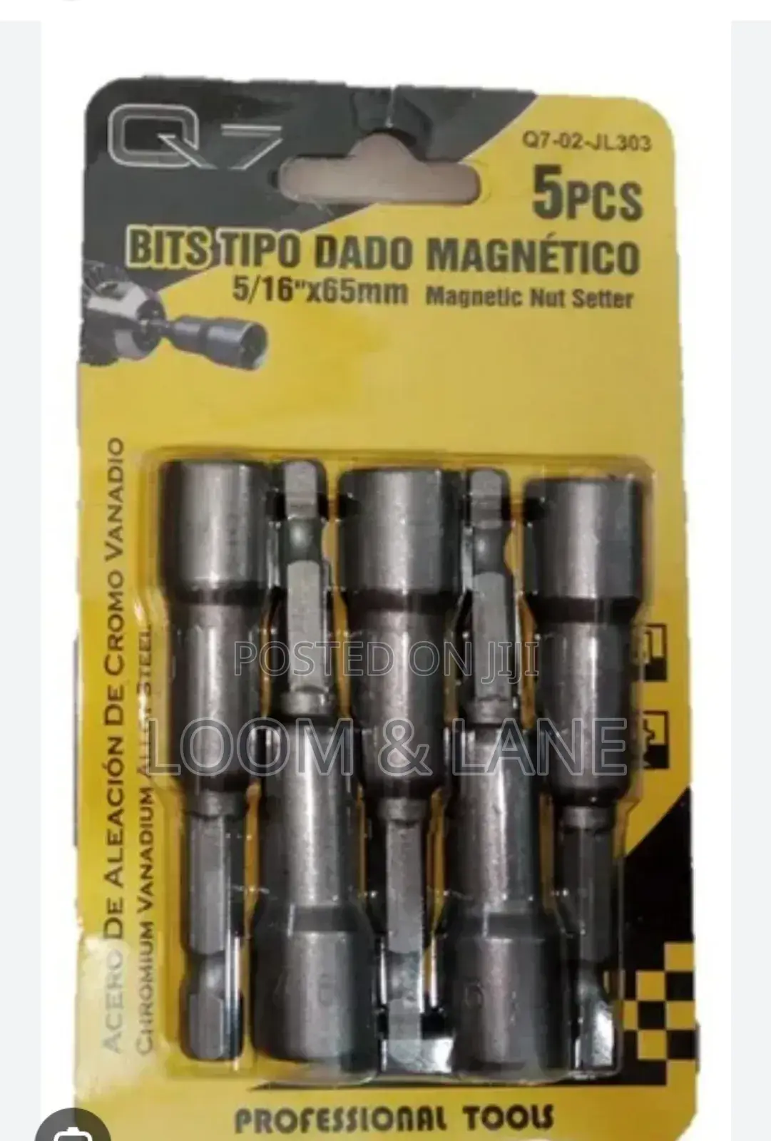 5pcs 8mm Magnetic Nut Setters