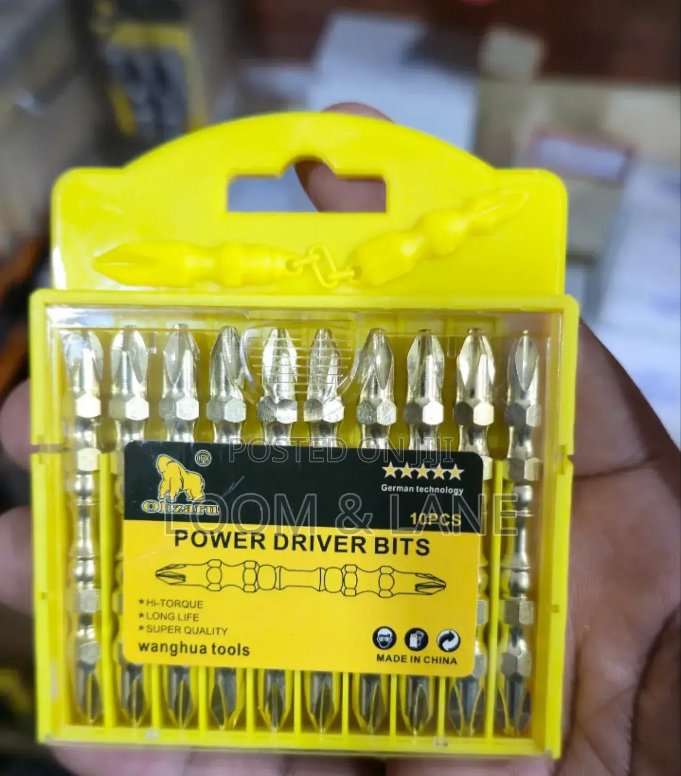 10pcs Power Driver Bits