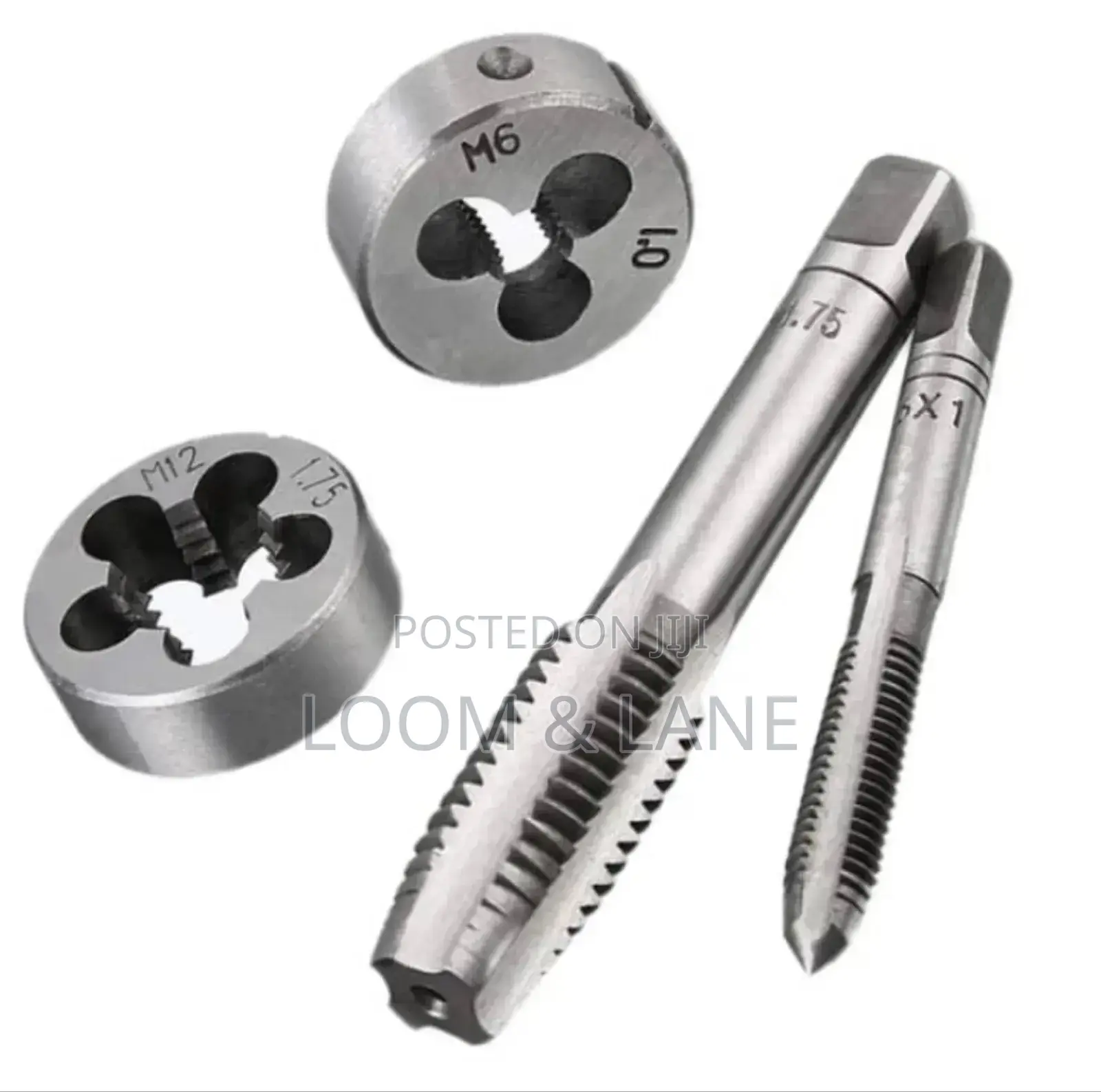 12pcs Threading Tap Die