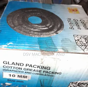 Gland Packaging Cotton Ropes 10mm Black