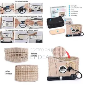 Hailicare Spinal Air Traction Belt for Lower Back Pain Relief