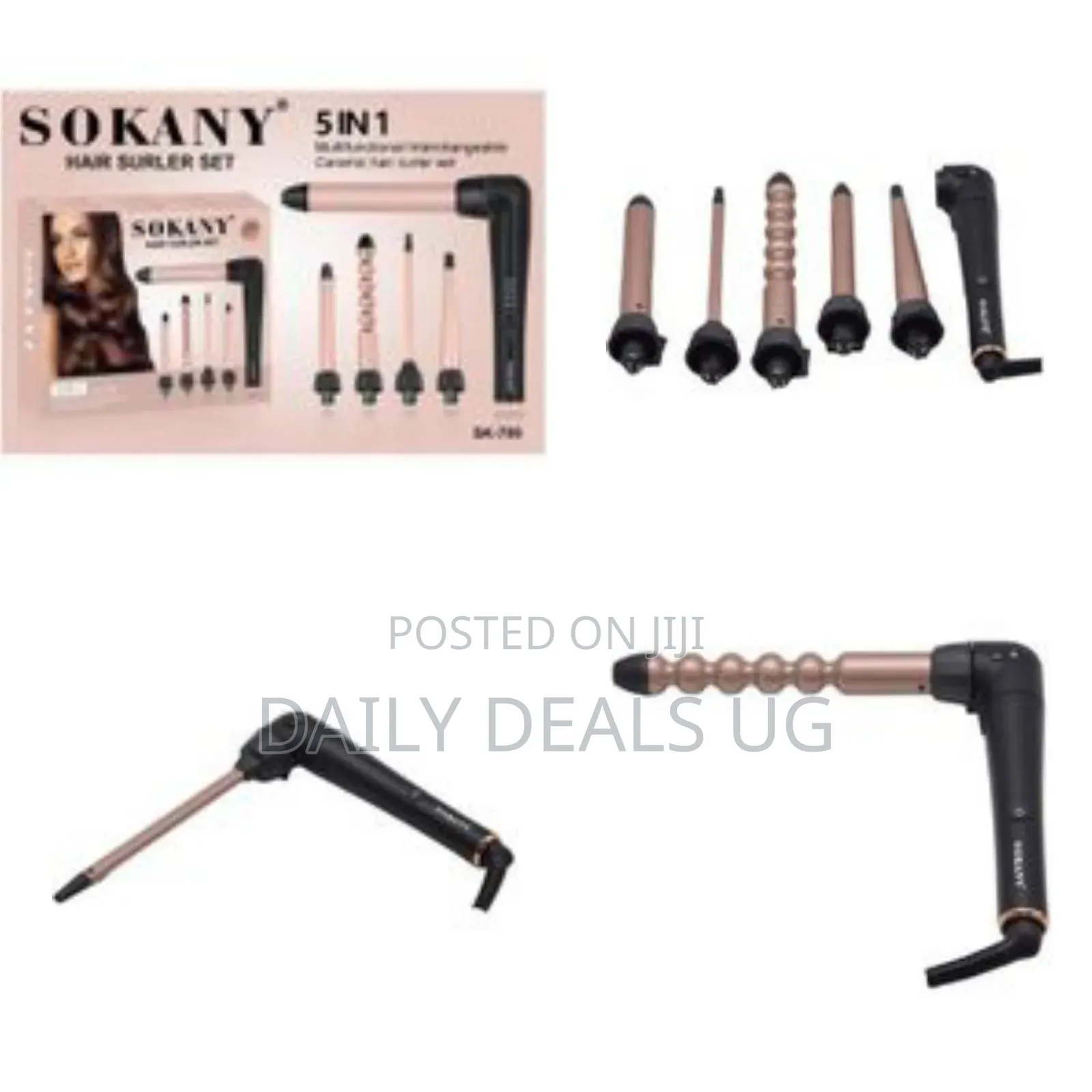 Sokany 5 in 1 Professional Multifunctional Interchangeable Ceramic