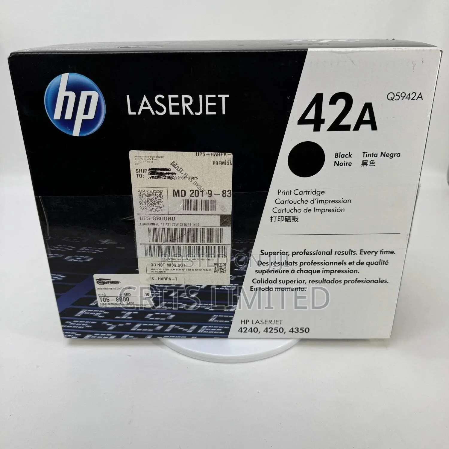 Hp 42a (Q5942a) Toner Cartridge