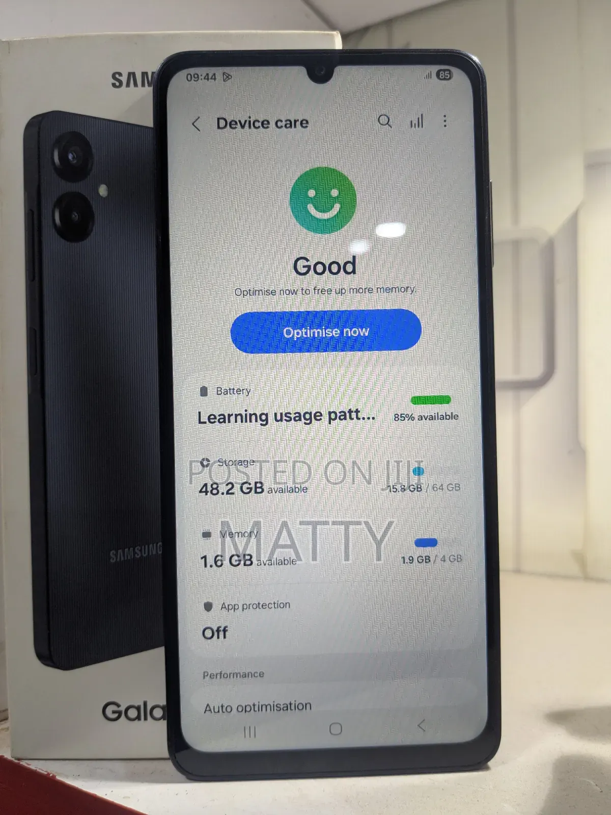 New Samsung Galaxy A06 64 GB Blue
